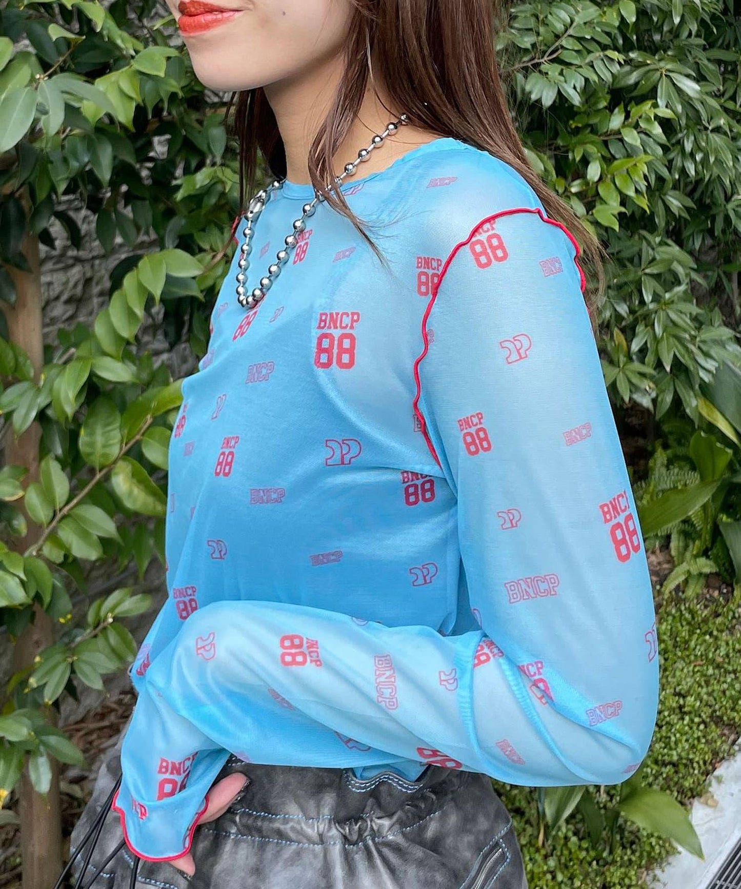BNCP透明蕾絲上衣