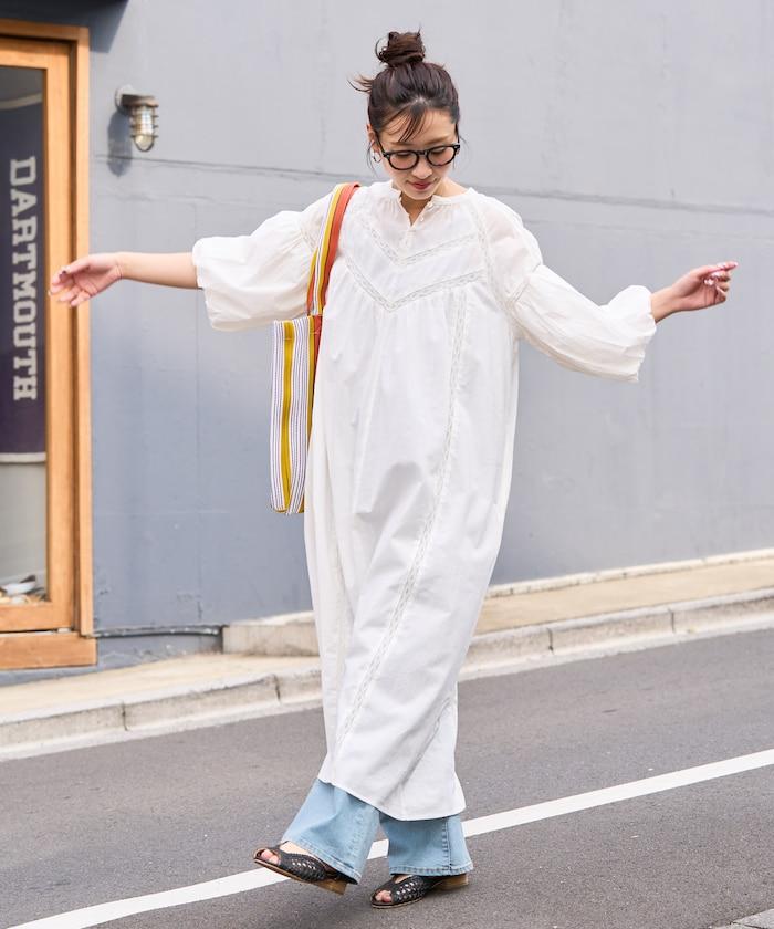 印度風格階梯式連衣裙