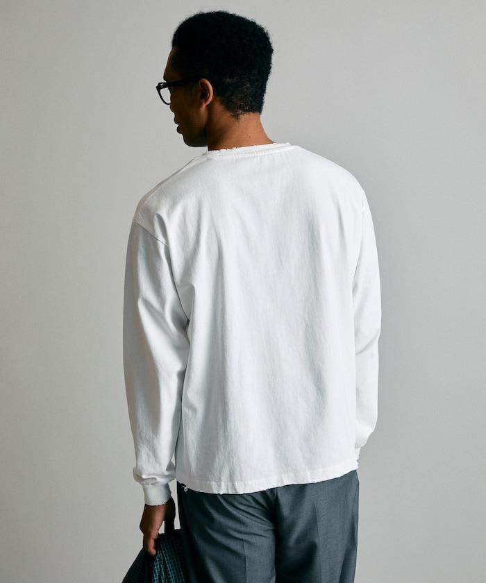 破壞長袖T-shirt