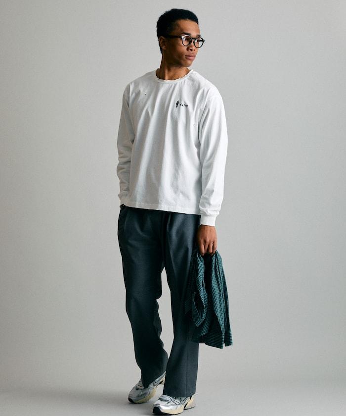 破壞長袖T-shirt