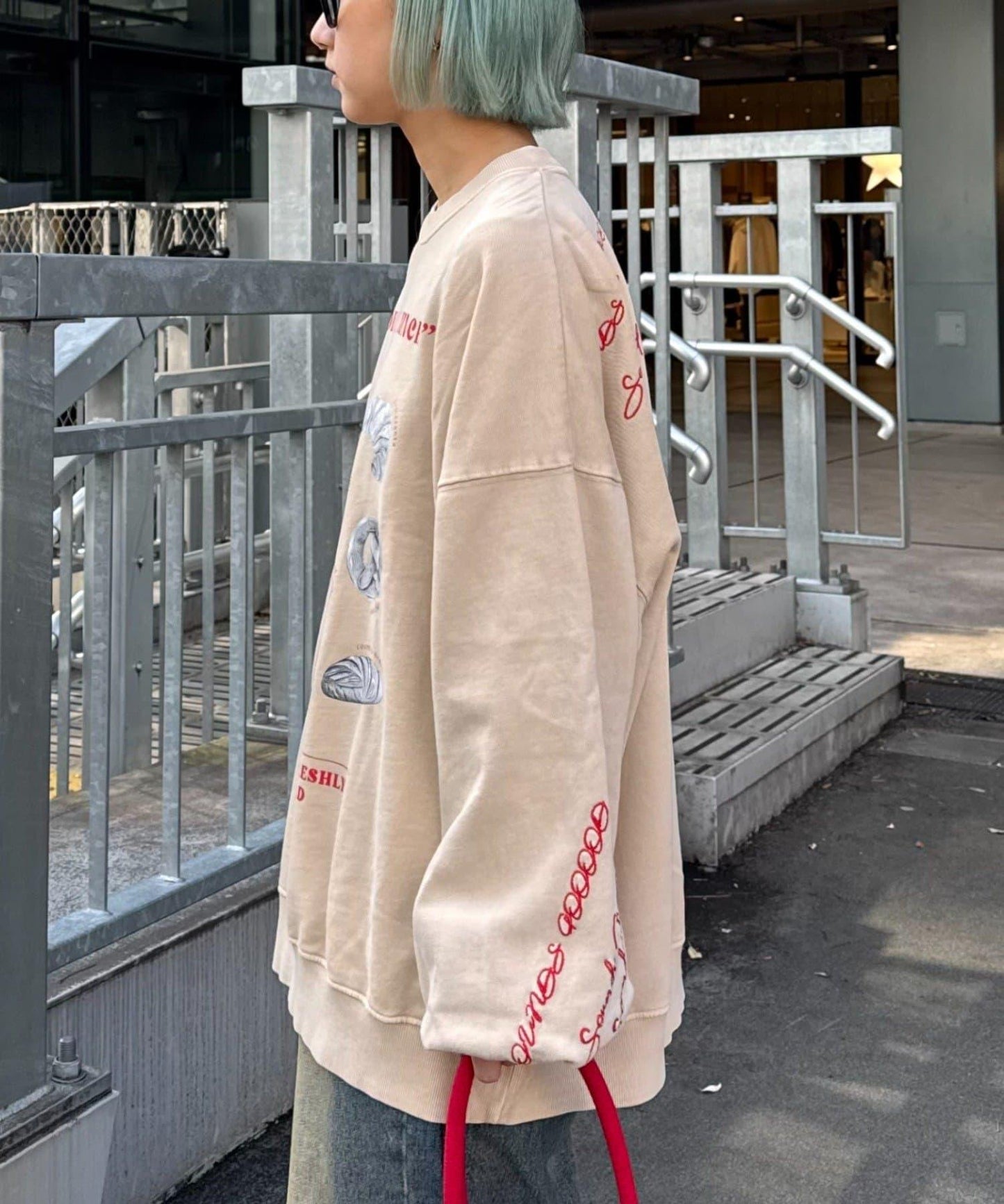 【SOUNDS GOOOOD】印花刺繡復古衛衣