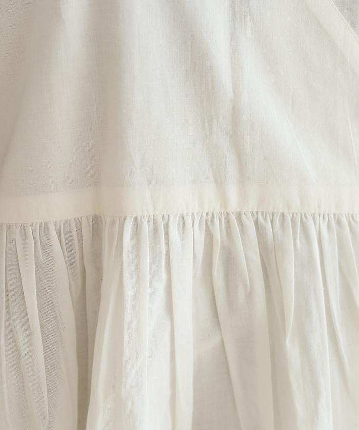 印度卡什米爾吊帶長款束腰襯衫