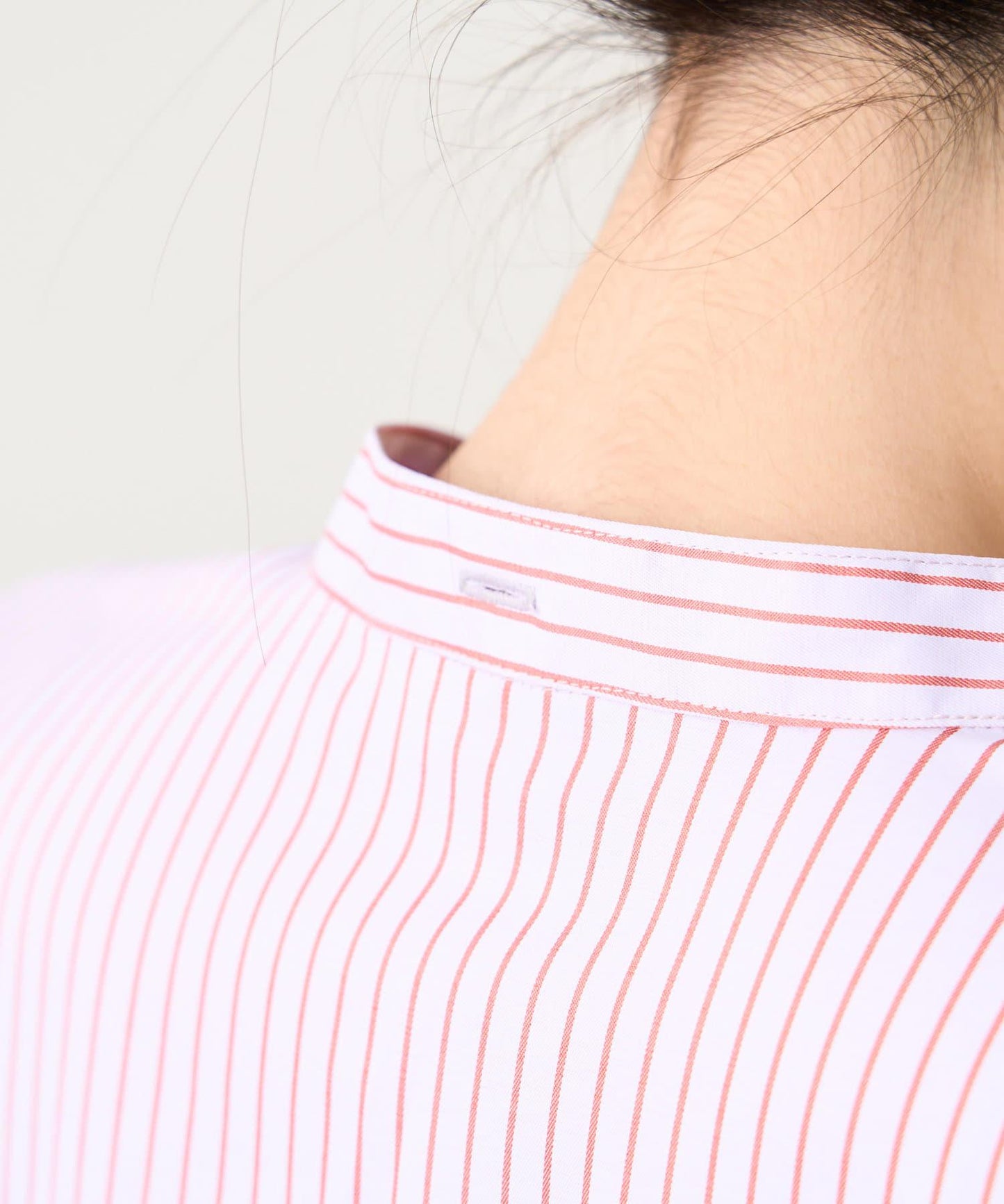 【HS】【momo企劃】條紋兩穿蝴蝶結襯衫