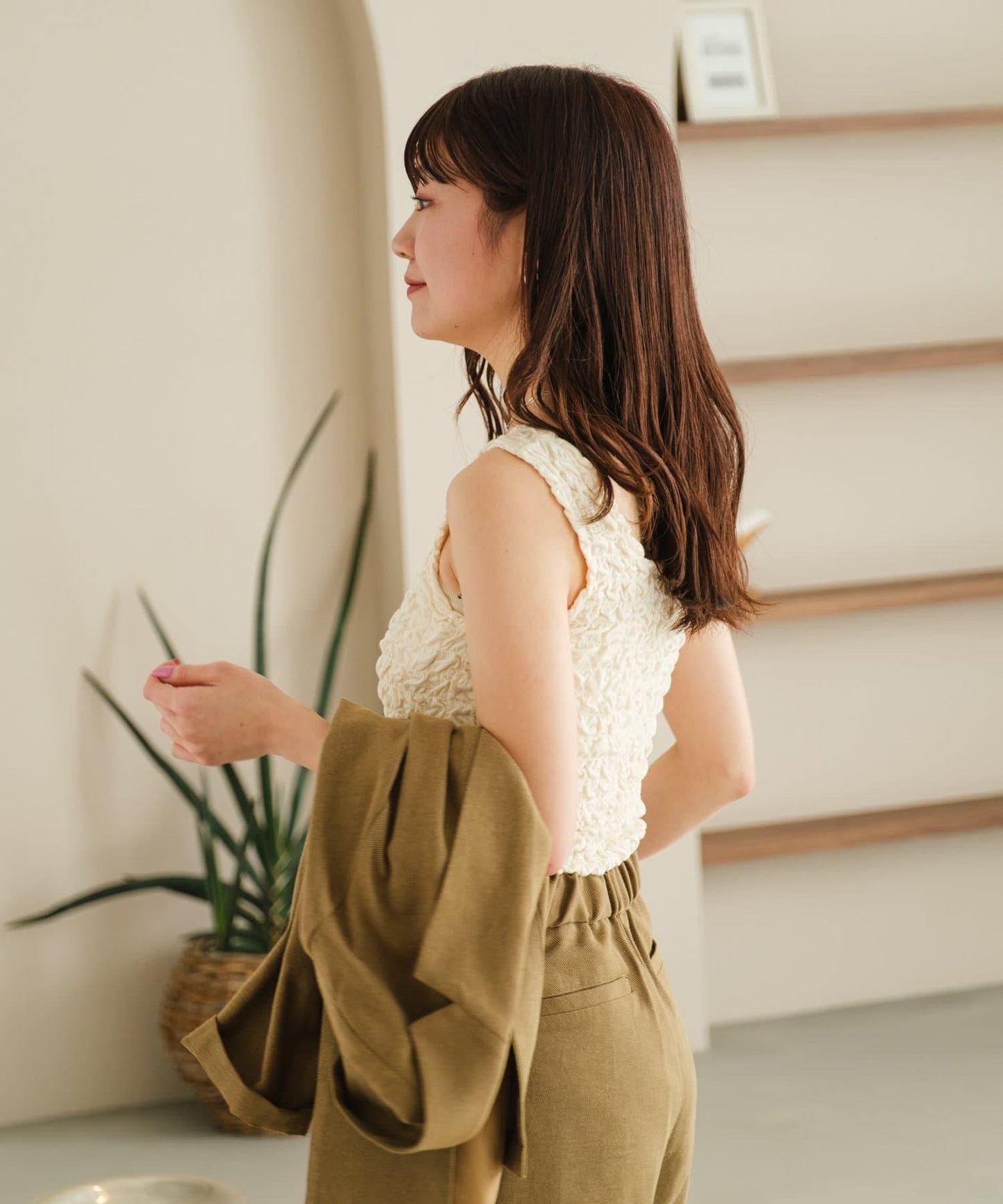 綁帶上衣