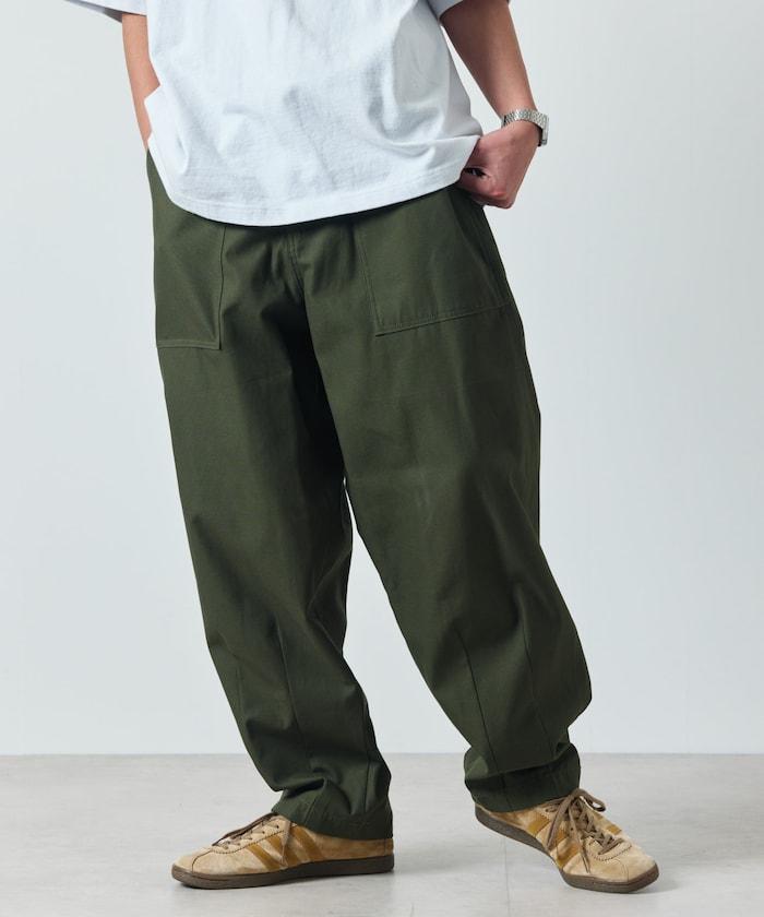 寬鬆軍事疲勞曲線褲