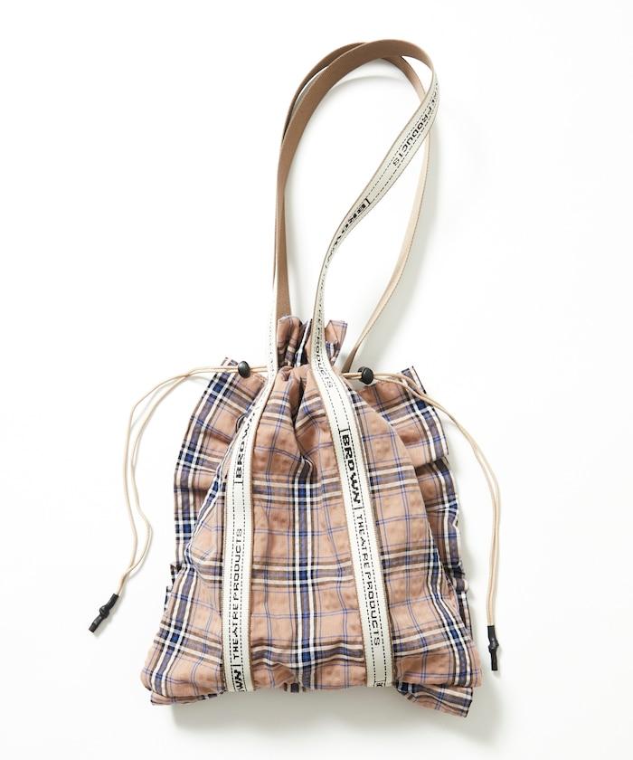 聯名重 格紋荷葉邊鞋包