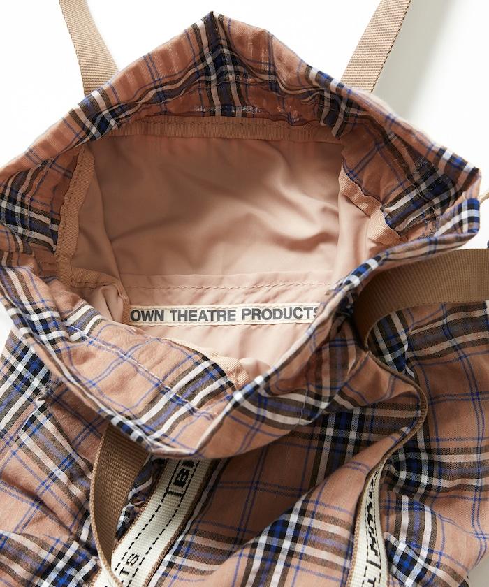 聯名重 格紋荷葉邊鞋包