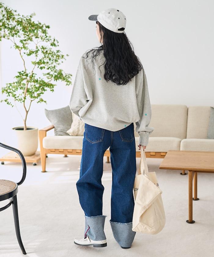 牛仔標誌衛衣