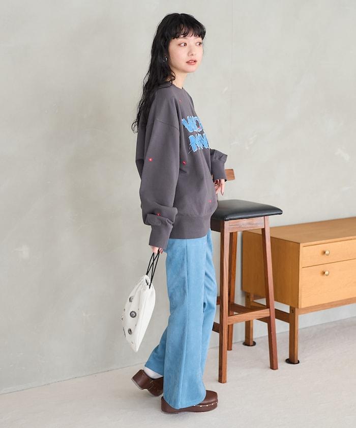 牛仔標誌衛衣