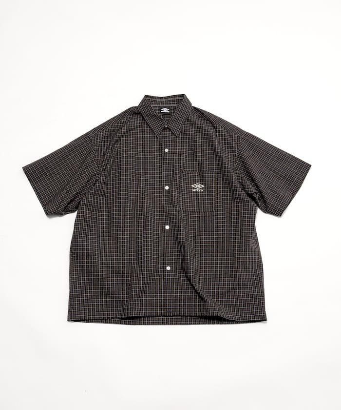 聯名 UMBRO 刺繡格子襯衫