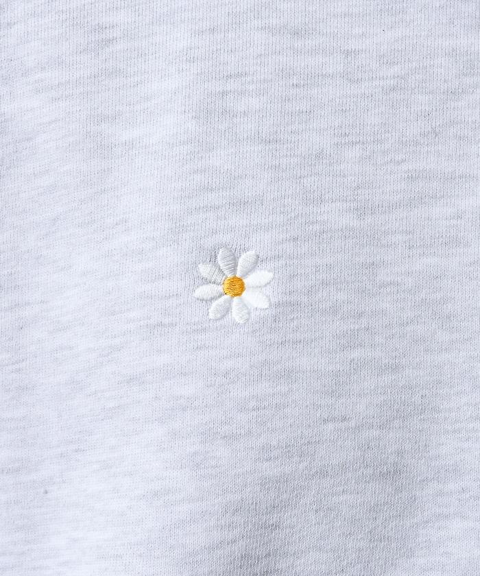 雛菊刺繡衛衣