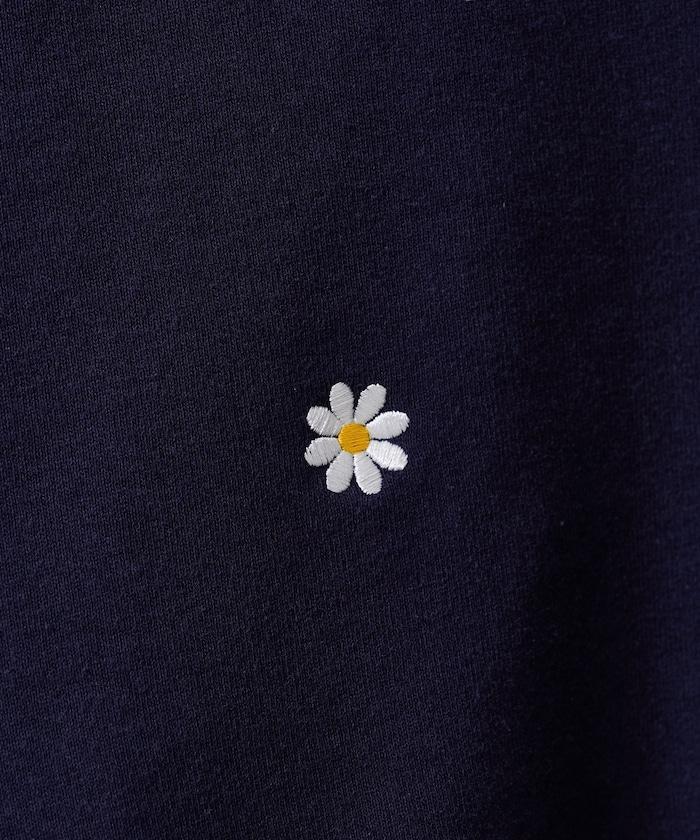 雛菊刺繡衛衣
