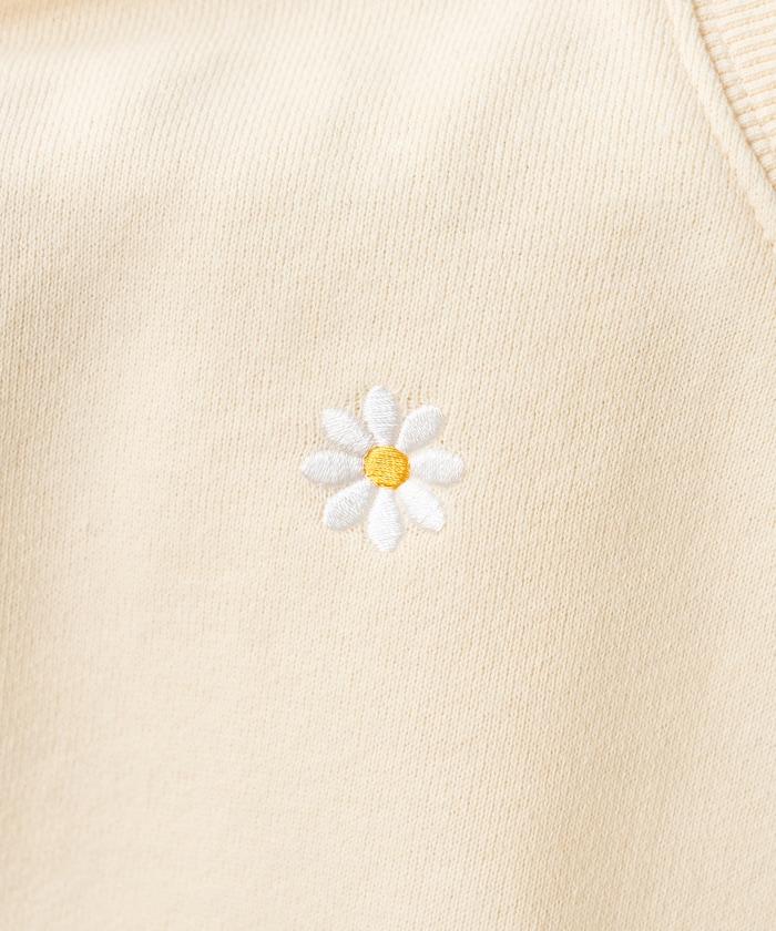 雛菊刺繡衛衣