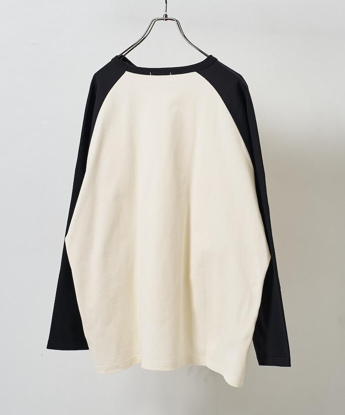 配色拉格朗T-shirt