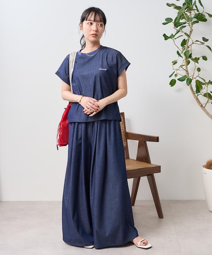 法式短袖 褲裝套裝 混搭