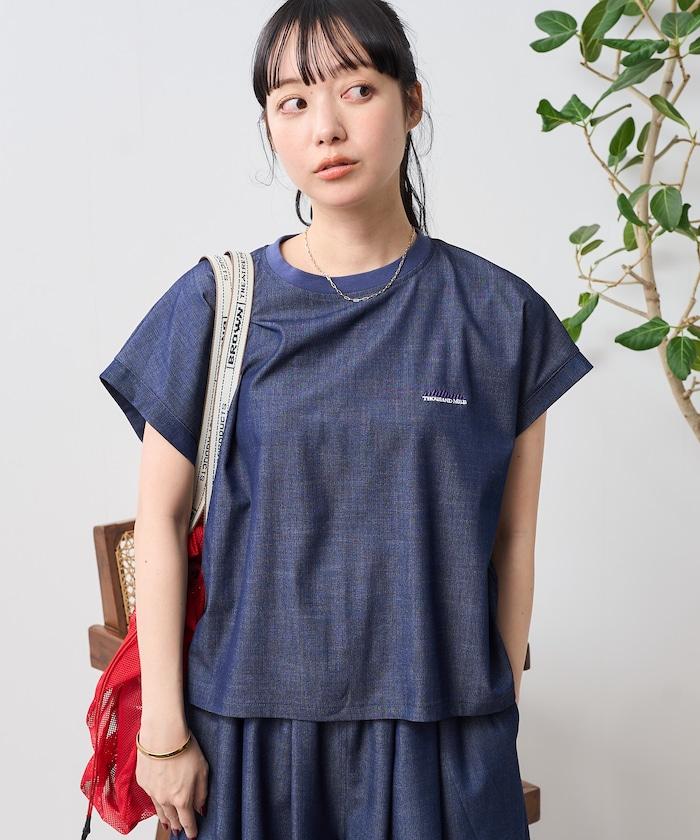 法式短袖 褲裝套裝 混搭