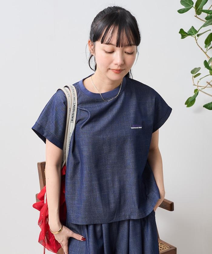 法式短袖 褲裝套裝 混搭