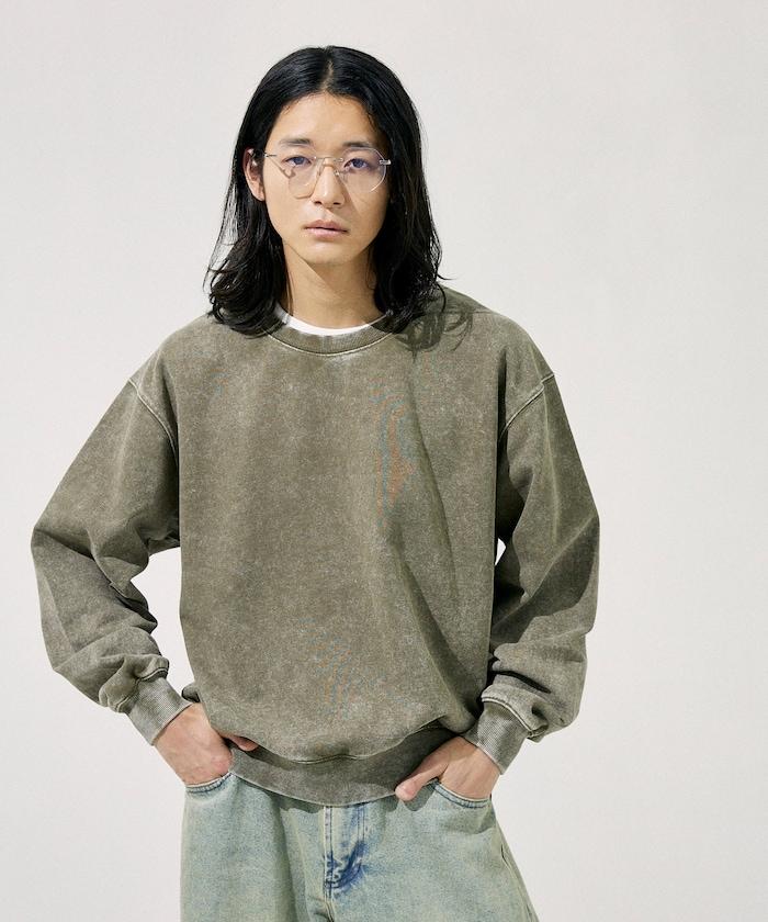 13盎司 短款圓領 拉鍊套頭衛衣