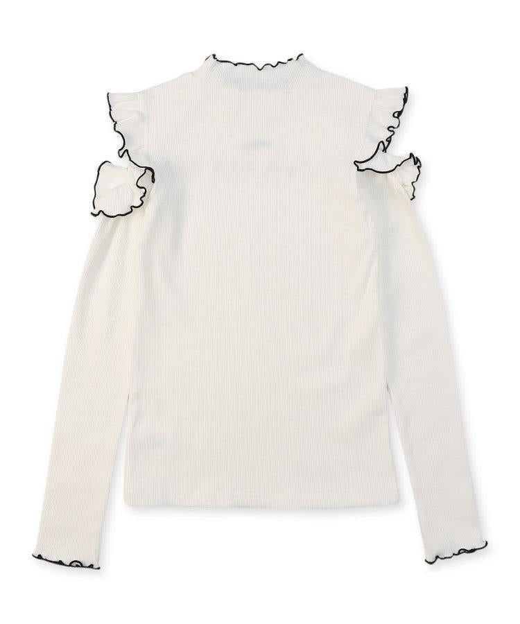 露肩條紋T-shirt
