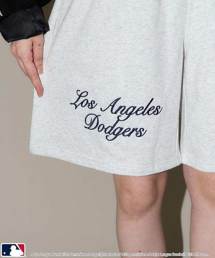 MLB 刺繡衛衣短褲
