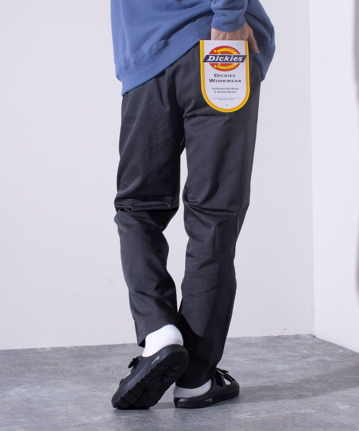 【Dickies】帆布工裝休閒褲 牛仔褲 褲腳收口