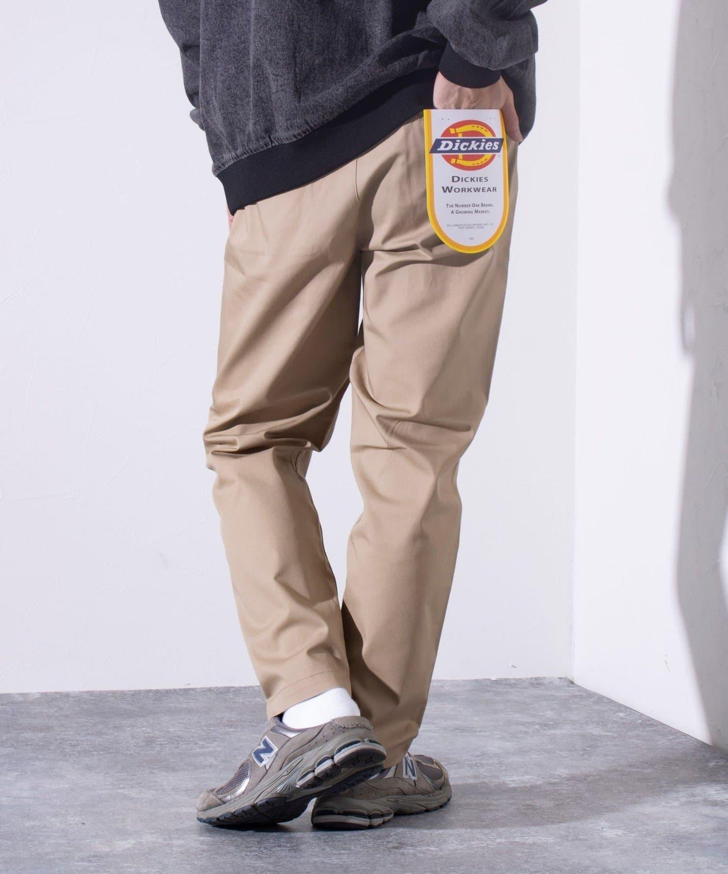 【Dickies】帆布工裝休閒褲 牛仔褲 褲腳收口