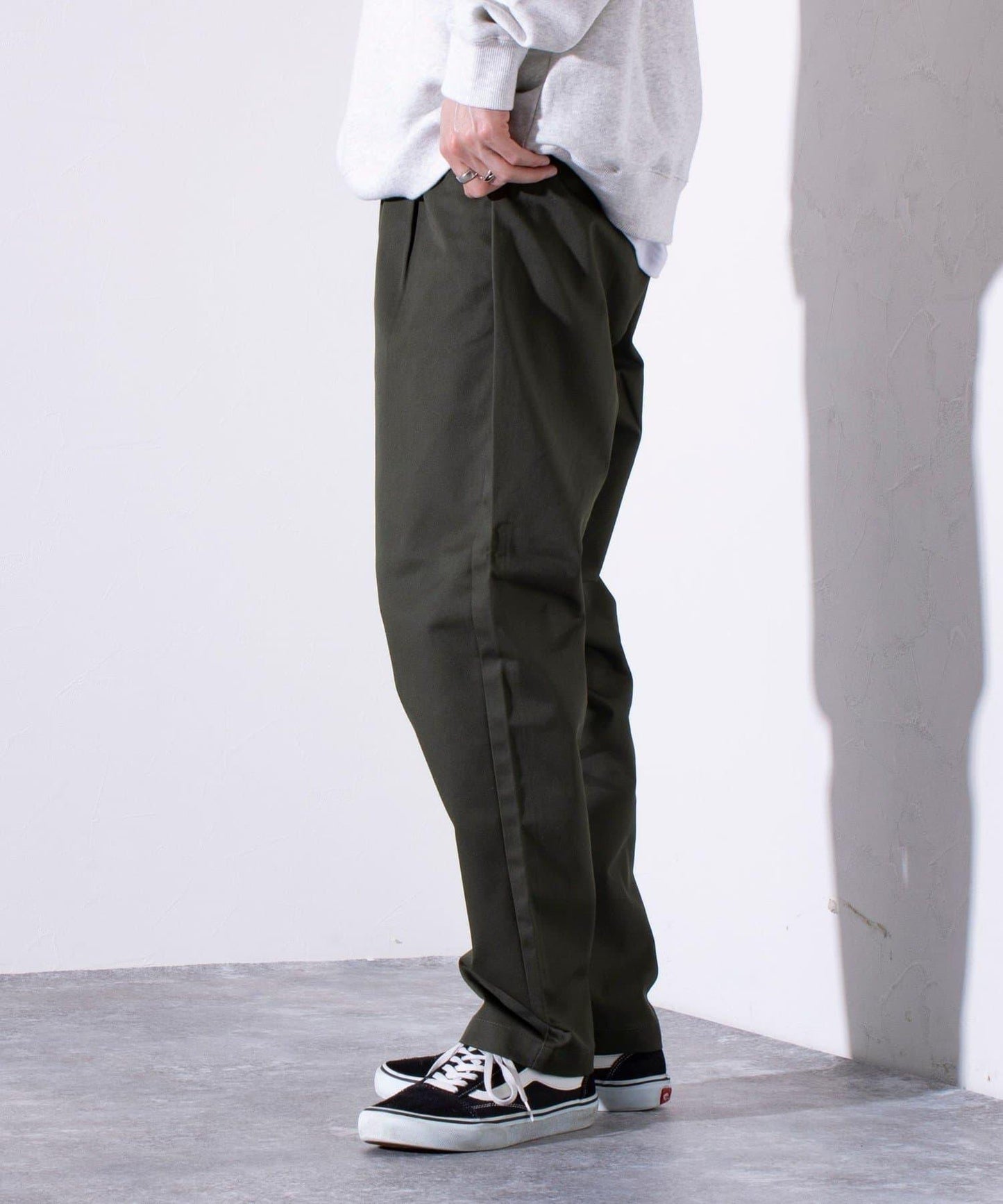 【Dickies】帆布工裝休閒褲 牛仔褲 褲腳收口