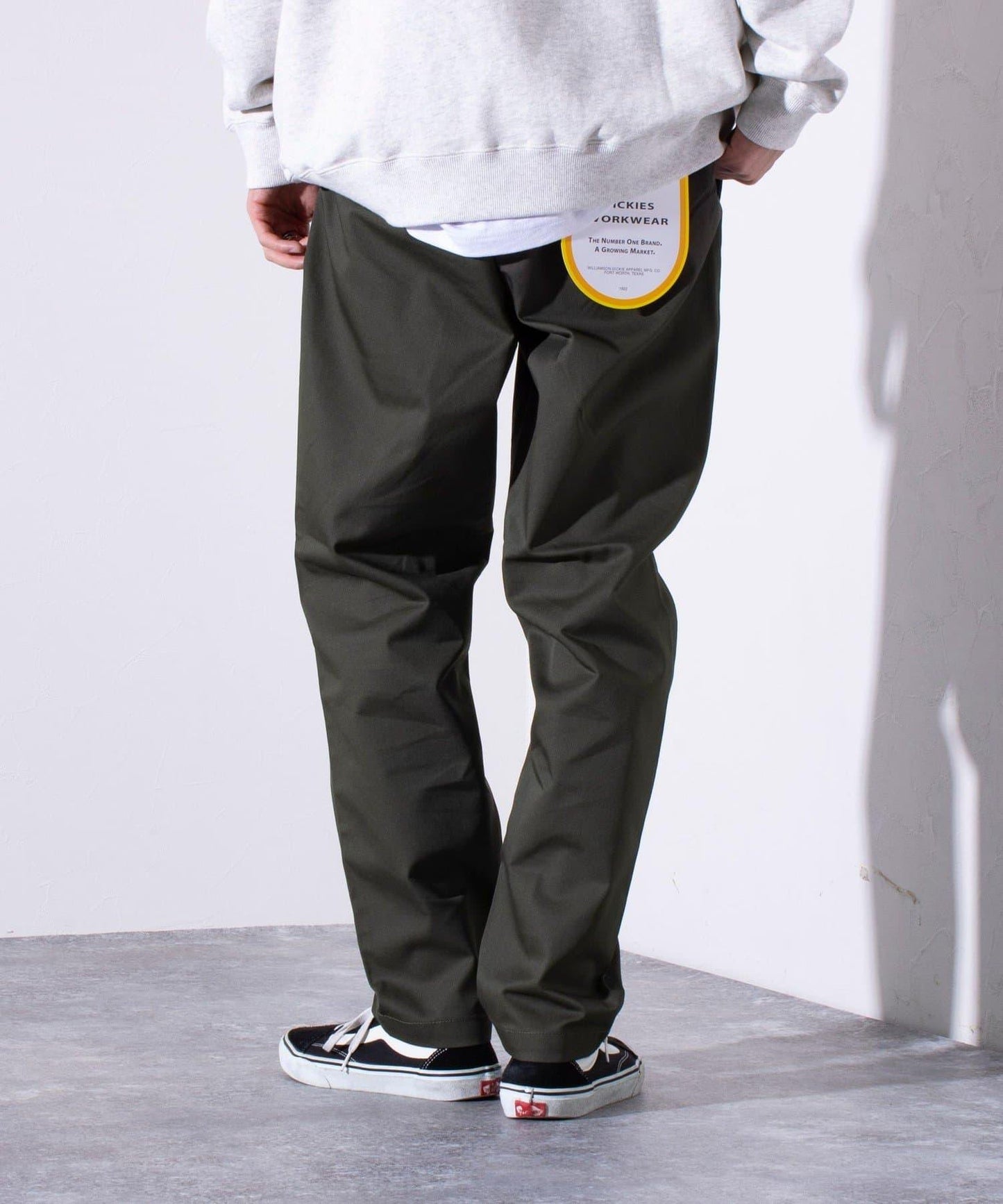 【Dickies】帆布工裝休閒褲 牛仔褲 褲腳收口