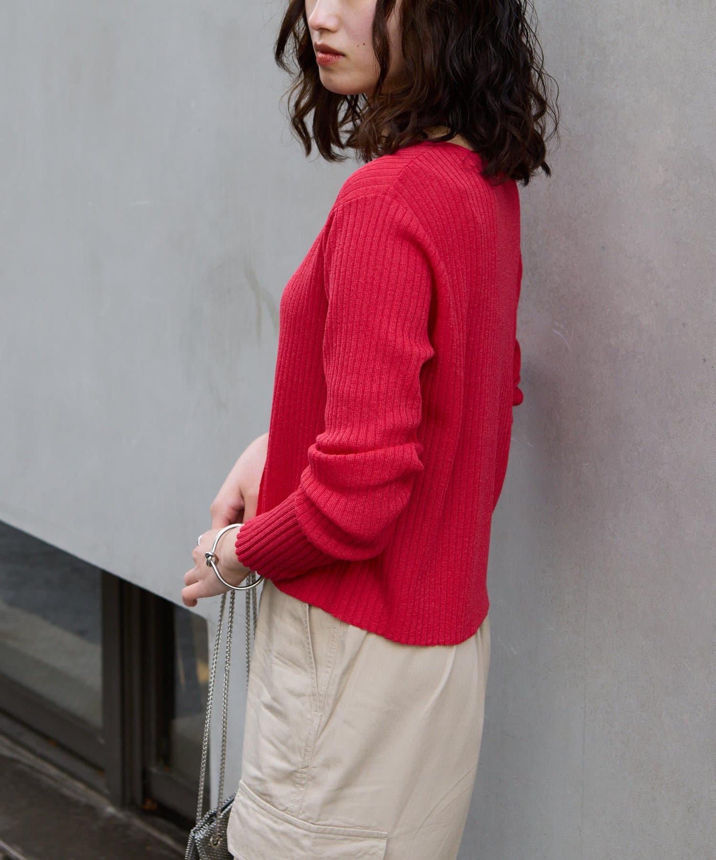 【SS】透明肋針開衫