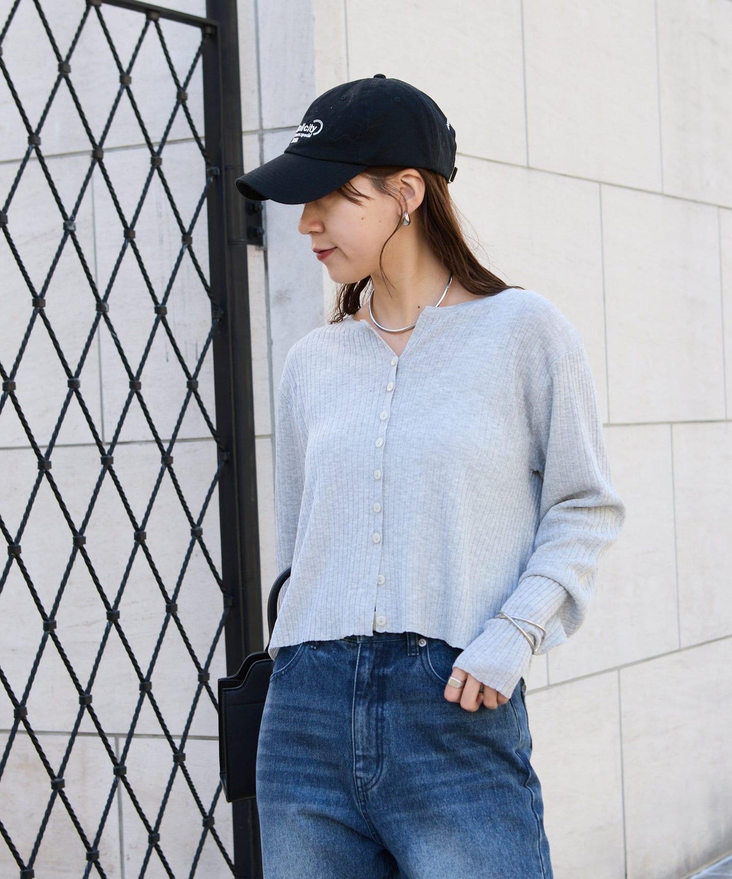 【SS】透明肋針開衫