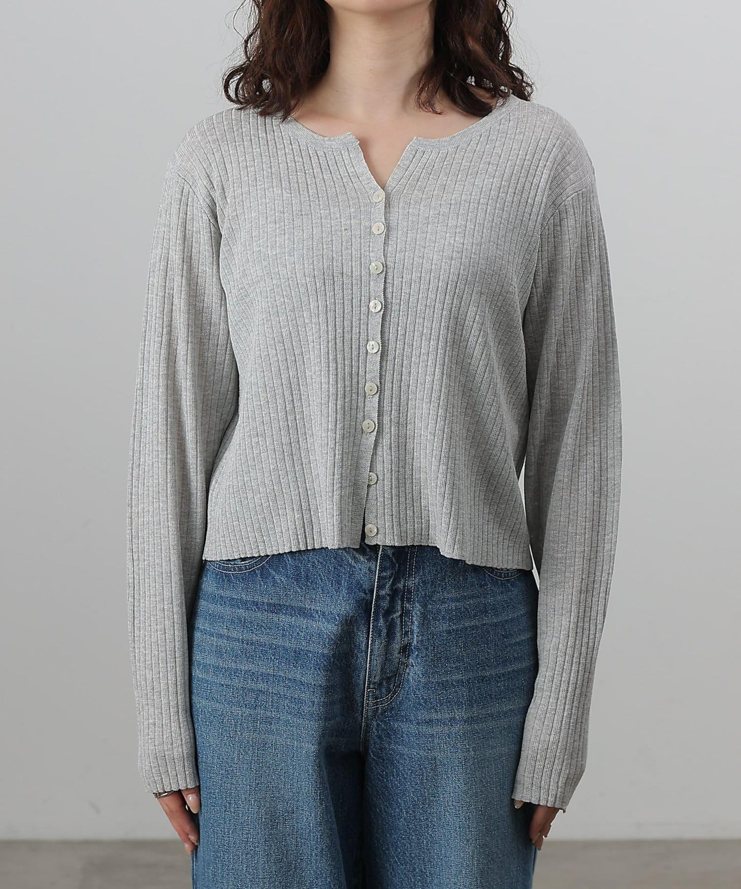 【SS】透明肋針開衫