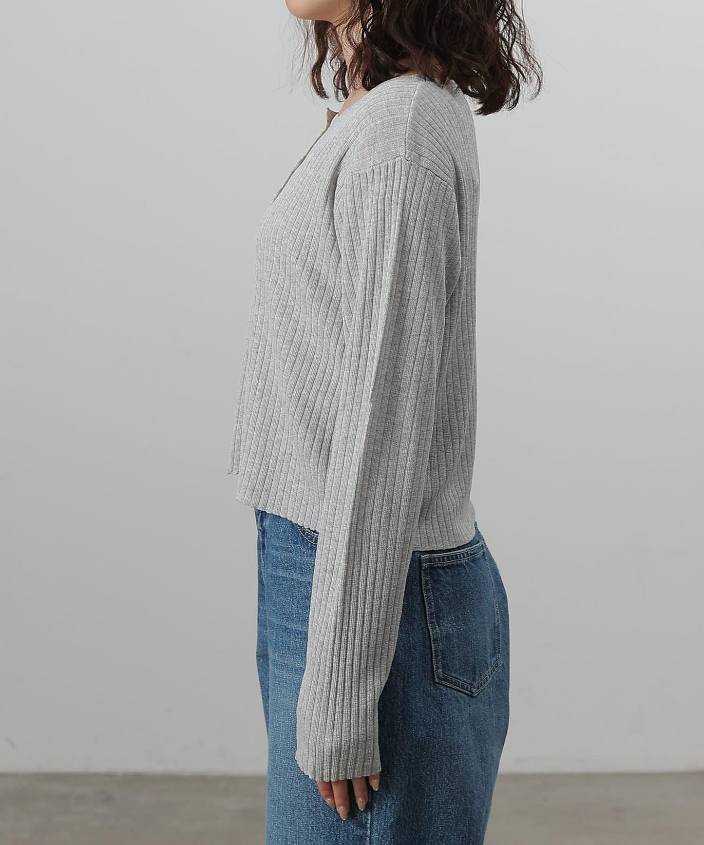 【SS】透明肋針開衫