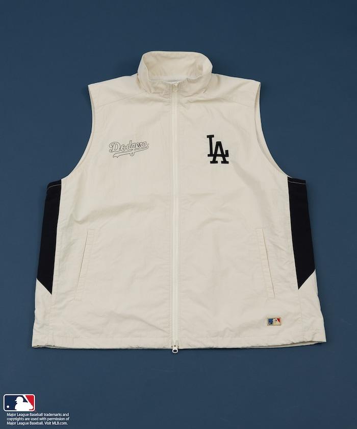 MLB 尼龍 立領拉鍊 馬甲