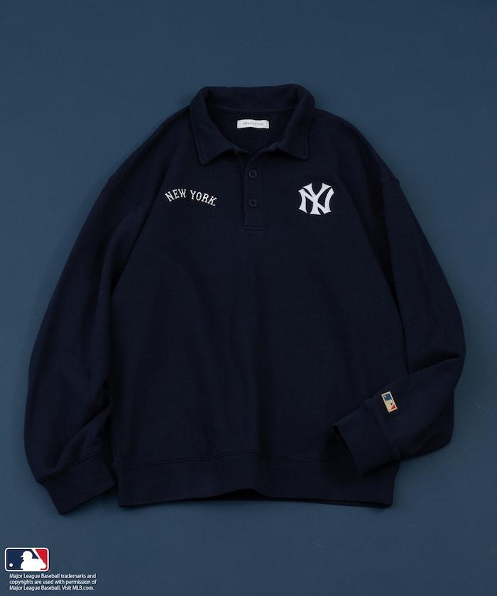MLB 翻領 衛衣