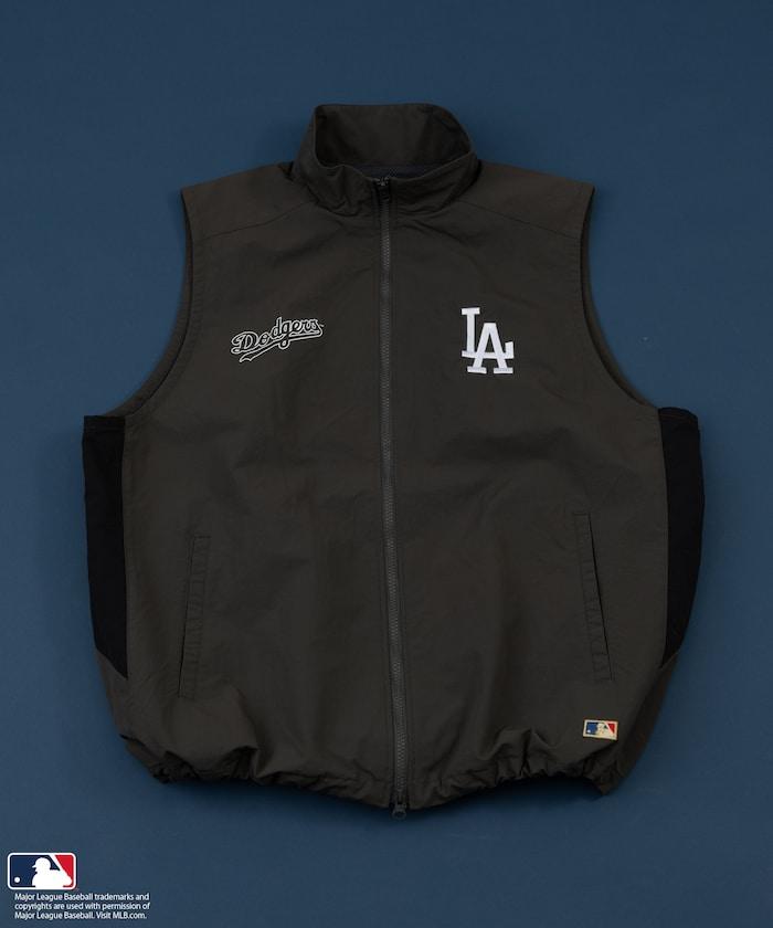 MLB 尼龍 立領拉鍊 馬甲