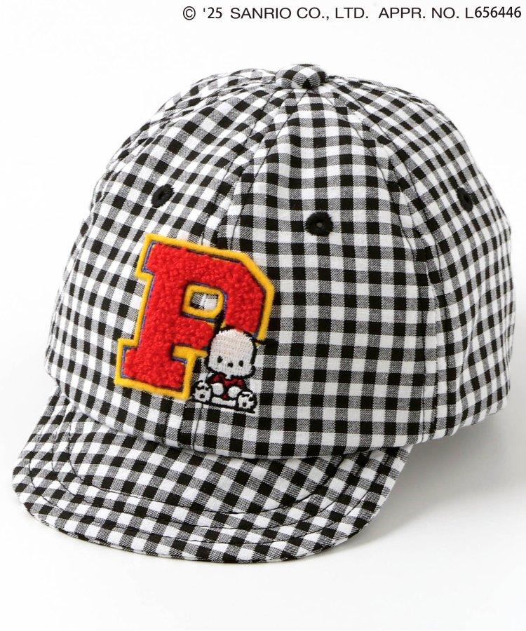 【《三麗歐》】格子紋嬰兒帽