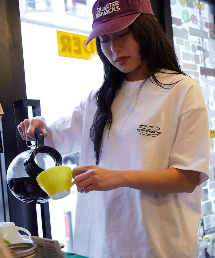 LANDER SANDWICHES×FREAK'S STORE 蘭德 聯名 大尺寸 後背印花 圓領T恤