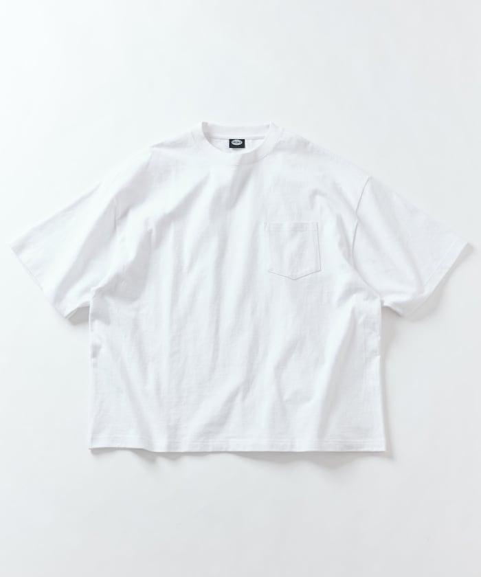 9盎司 重量級 寬鬆版 圓領 帶口袋T恤/重量級 【限定推出】