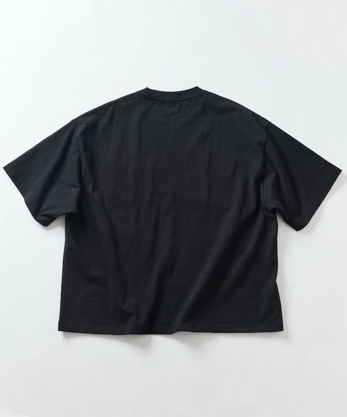 9盎司 重量級 寬鬆版 圓領 帶口袋T恤/重量級 【限定推出】