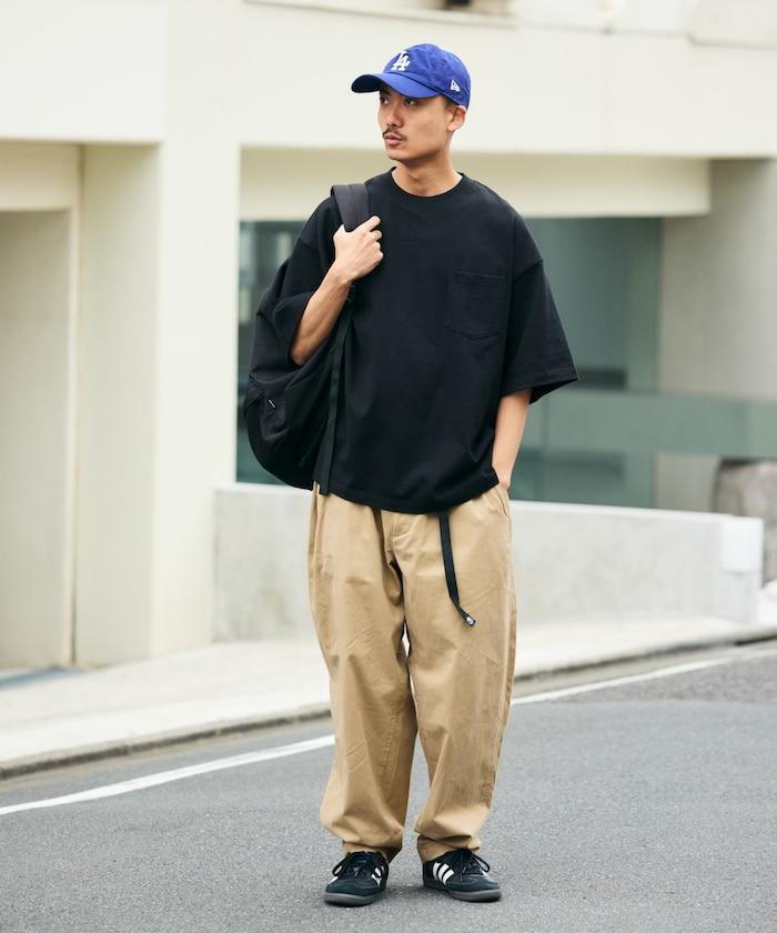 9盎司 重量級 寬鬆版 圓領 帶口袋T恤/重量級 【限定推出】