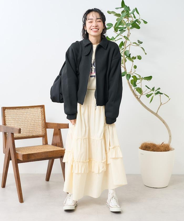 綁定拉鍊夾克