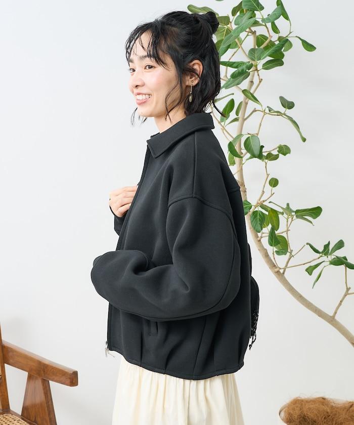 綁定拉鍊夾克