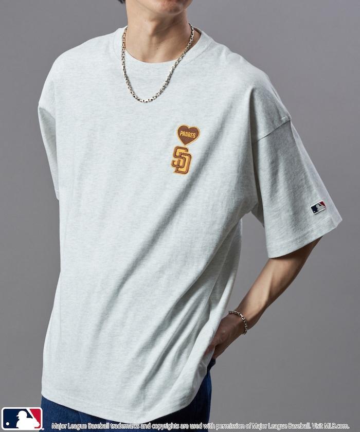 聯名 MLB 心形標誌刺繡T恤