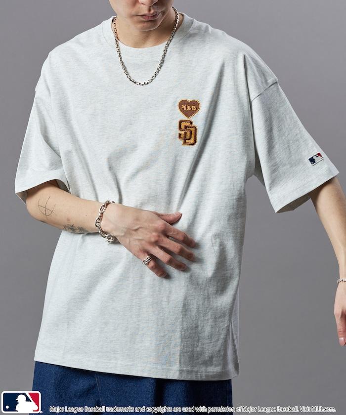 聯名 MLB 心形標誌刺繡T恤