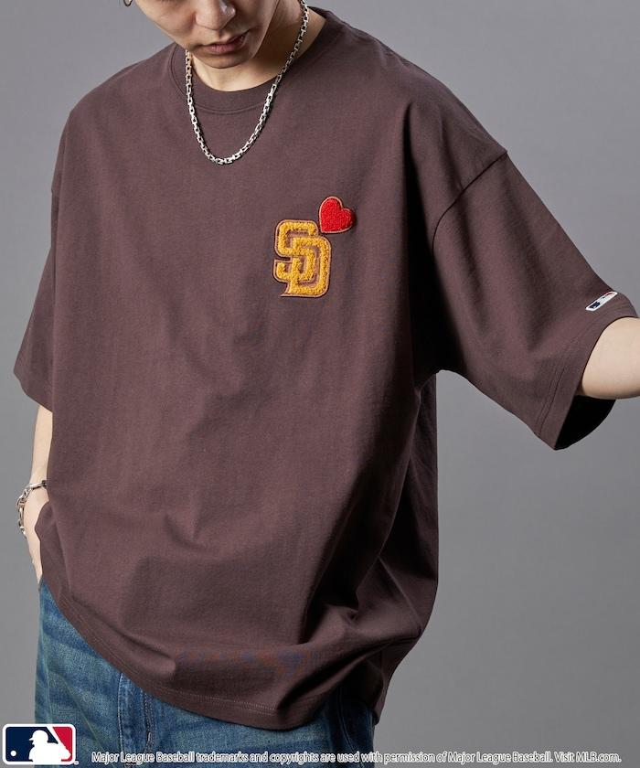 聯名 MLB 心形標誌相良刺繡T恤