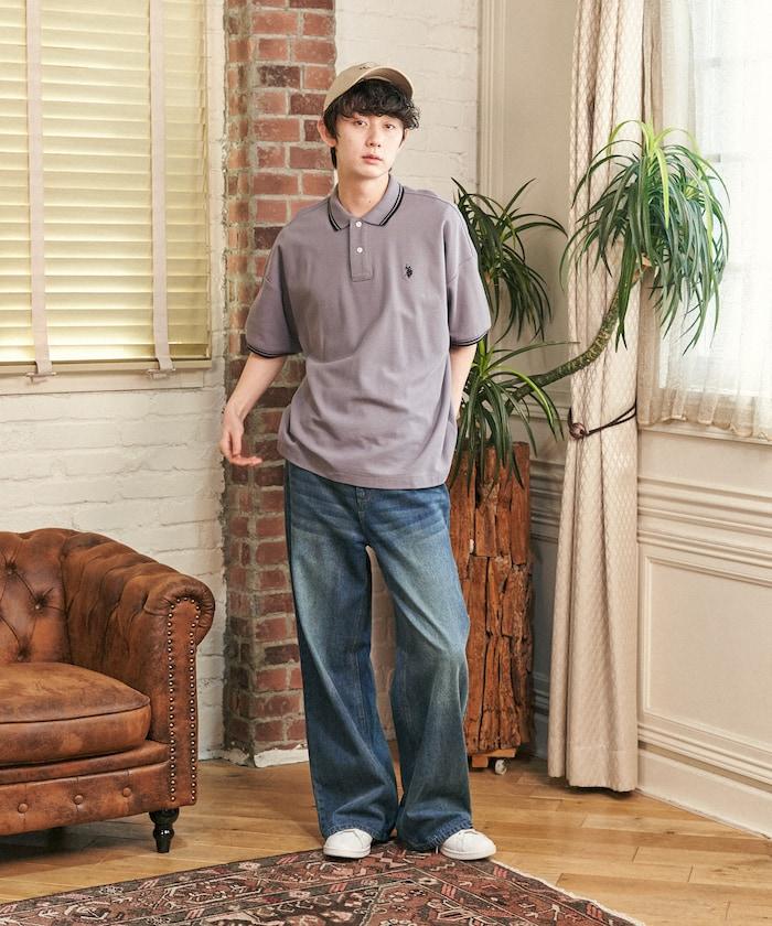 聯名 鹿子紋立領Polo衫【限定推出】