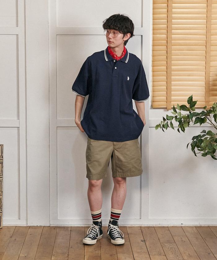 聯名 鹿子紋立領Polo衫【限定推出】