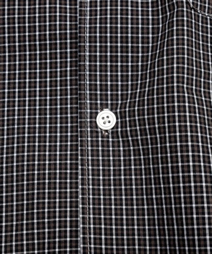 聯名 UMBRO 刺繡格子襯衫