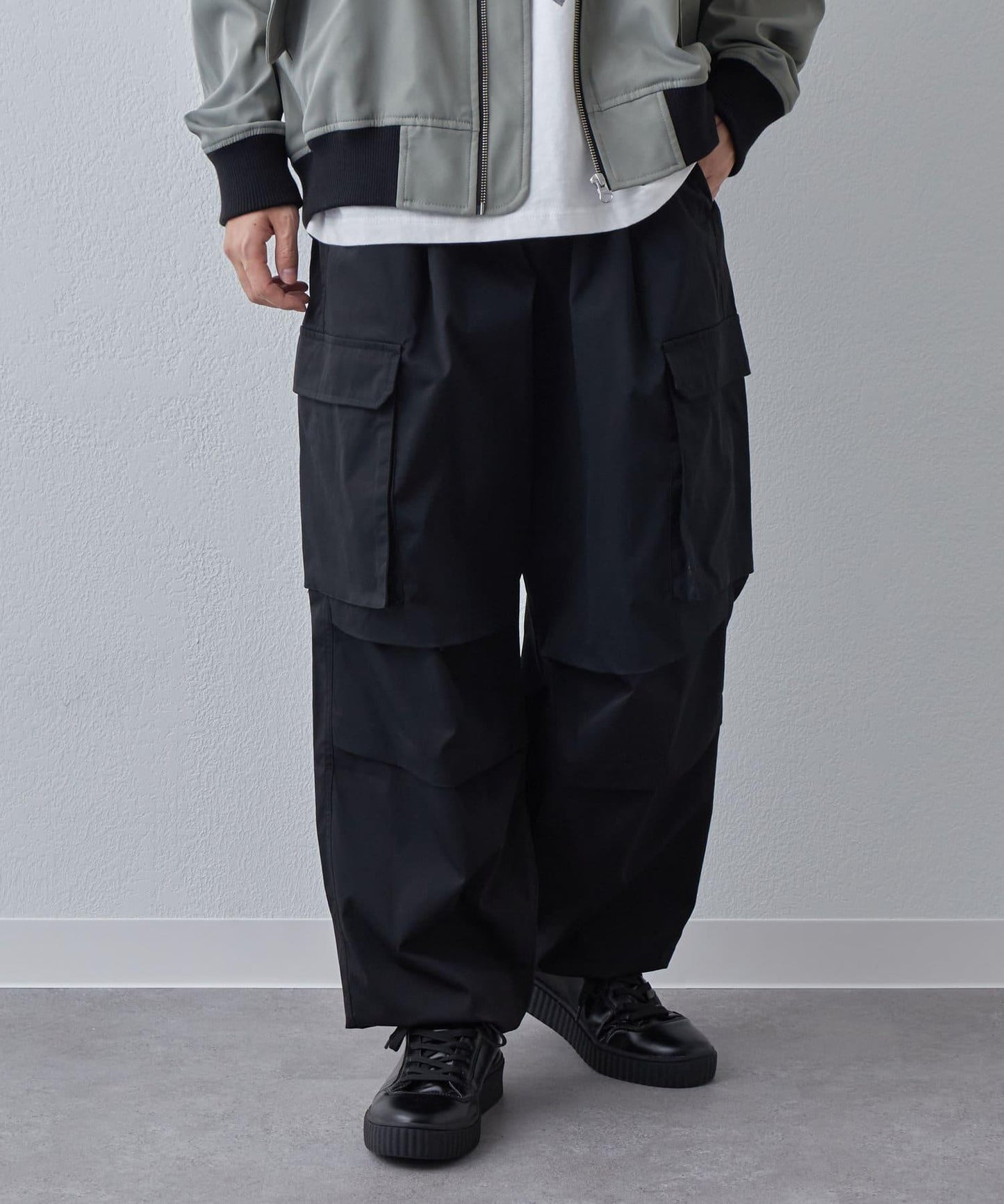 【SS優先】彈力工裝褲