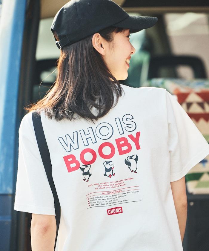 CHUMS×FREAK'S STORE/巧妙設計/印花背部 圓領 T恤 / WHO IS BOOBY